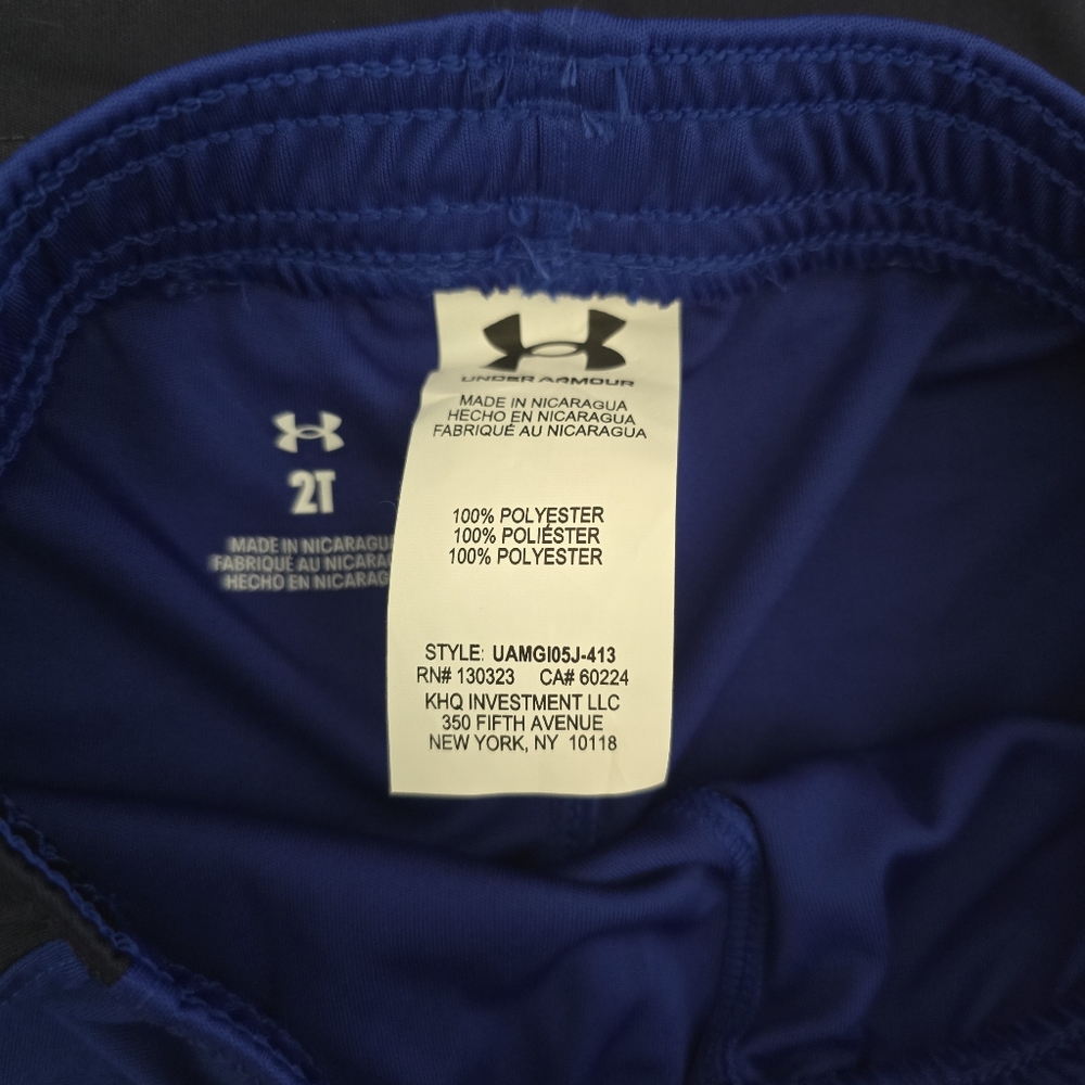 Under Armour Toddler Boys Freedom Flag Tank Top and Shorts Set  Midnight… - Picture 6 of 9